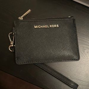 Michael Kors Black Wristlet